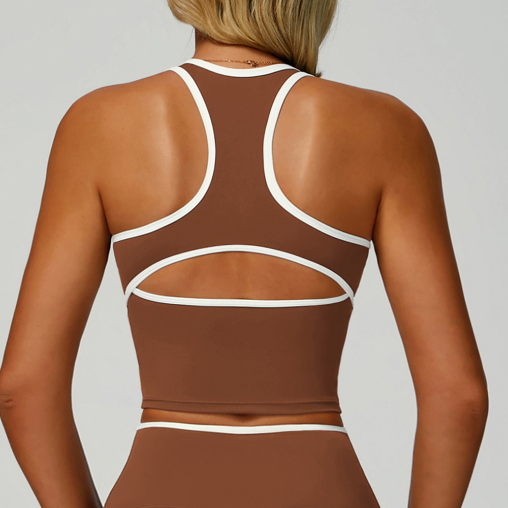 Yoga Blocks - Bra Olahraga Blok Warna Rompi Yoga