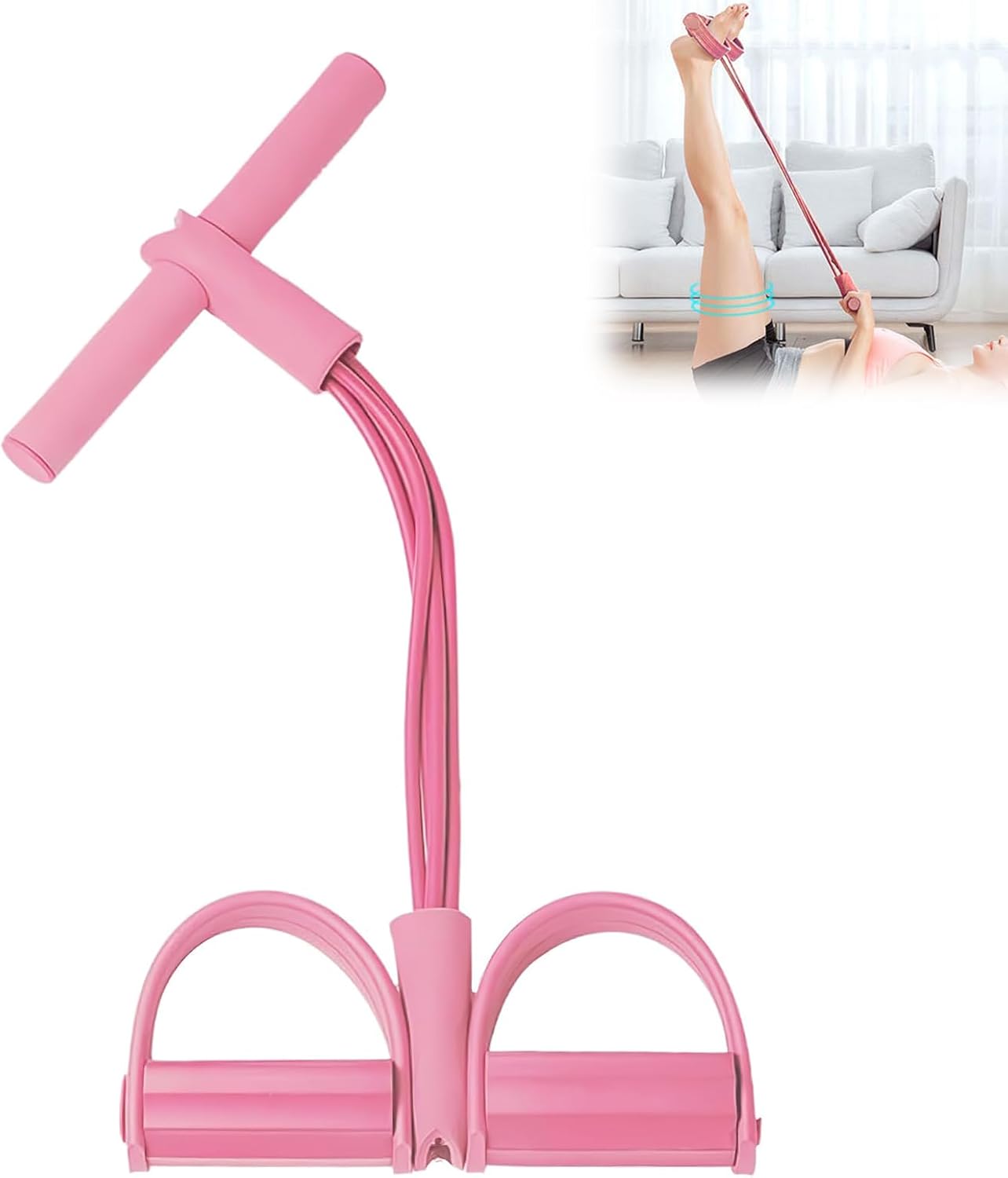 Yoga Pedal Puller Fitness Equipment - Peralatan Latihan Kebugaran - Tali Resistensi