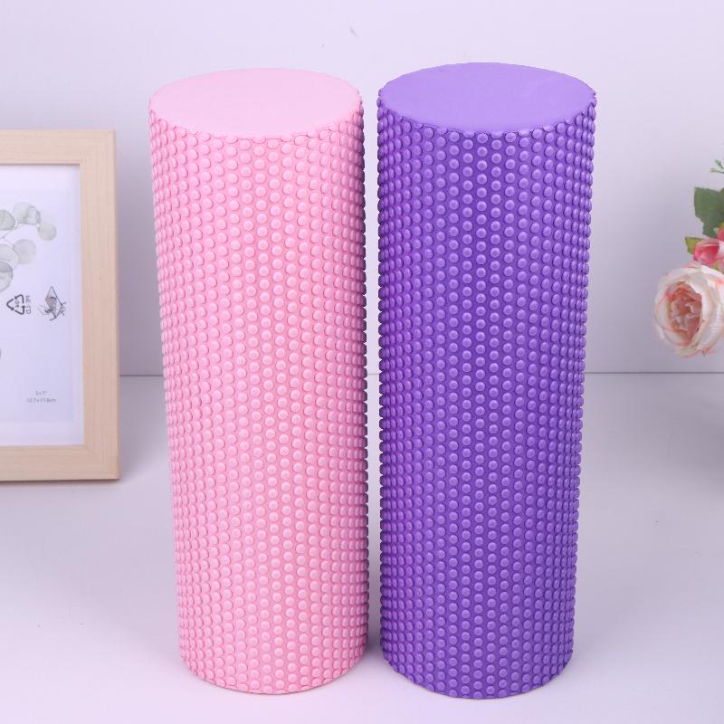 Foam Roller - Silinder Pijat Bulat Busa EVA 10×30cm