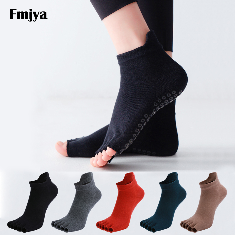 Yoga Fitness Gym - Kaus Kaki Yoga Setengah Kaki Anti-selip