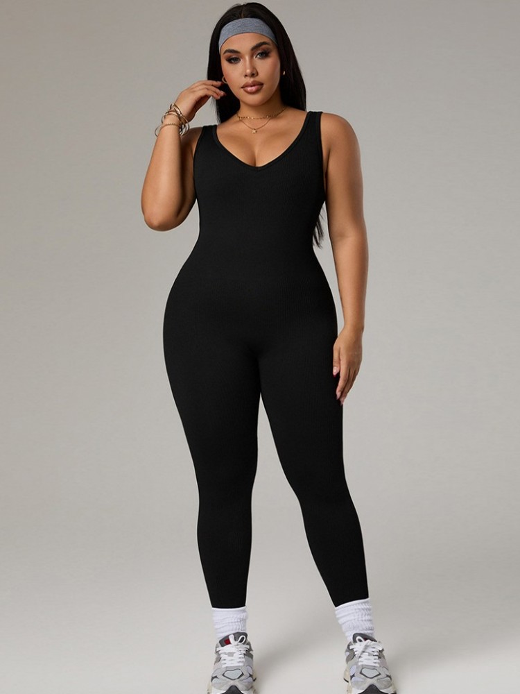 Yoga Fitness Gym - Baju Olahraga Wanita Ukuran Besar, Setelan