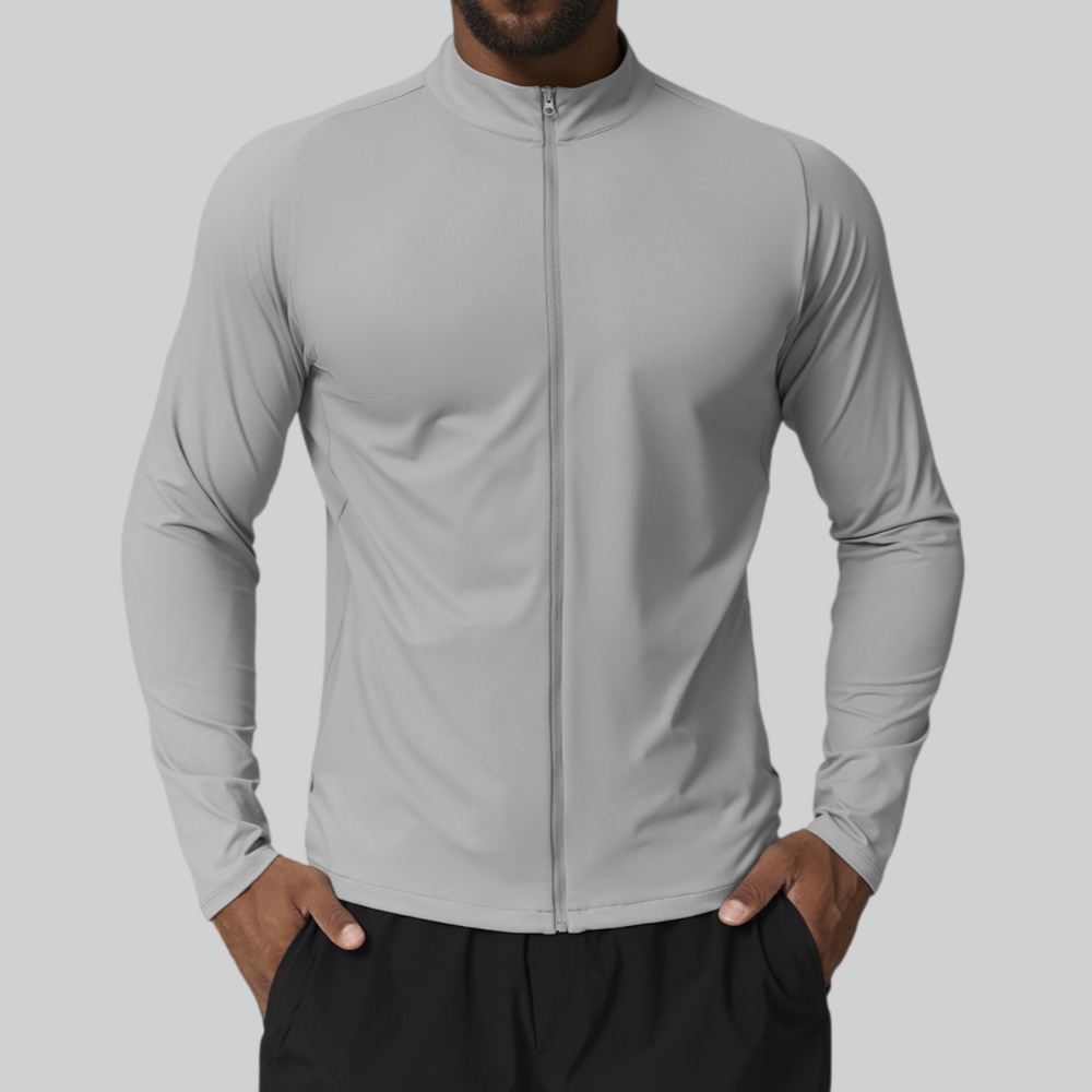 Yoga Fitness Jacket - Kaus Olahraga Pria Hoodie Kaus Lari