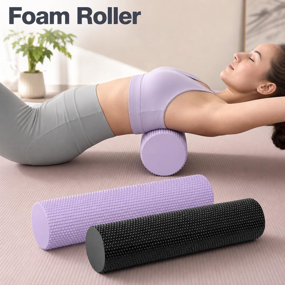 Foam Roller - Roller Busa Yoga EVA Kepadatan Tinggi