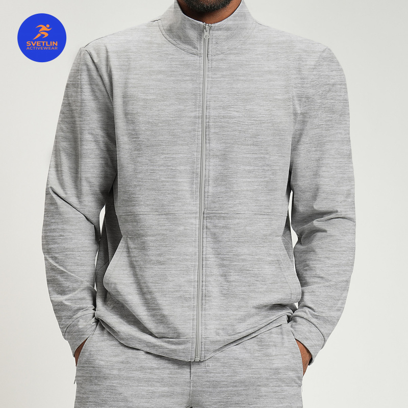 Yoga Fitness Jacket - SVETLIN Pakaian Olahraga Pria Berkualitas Mewah