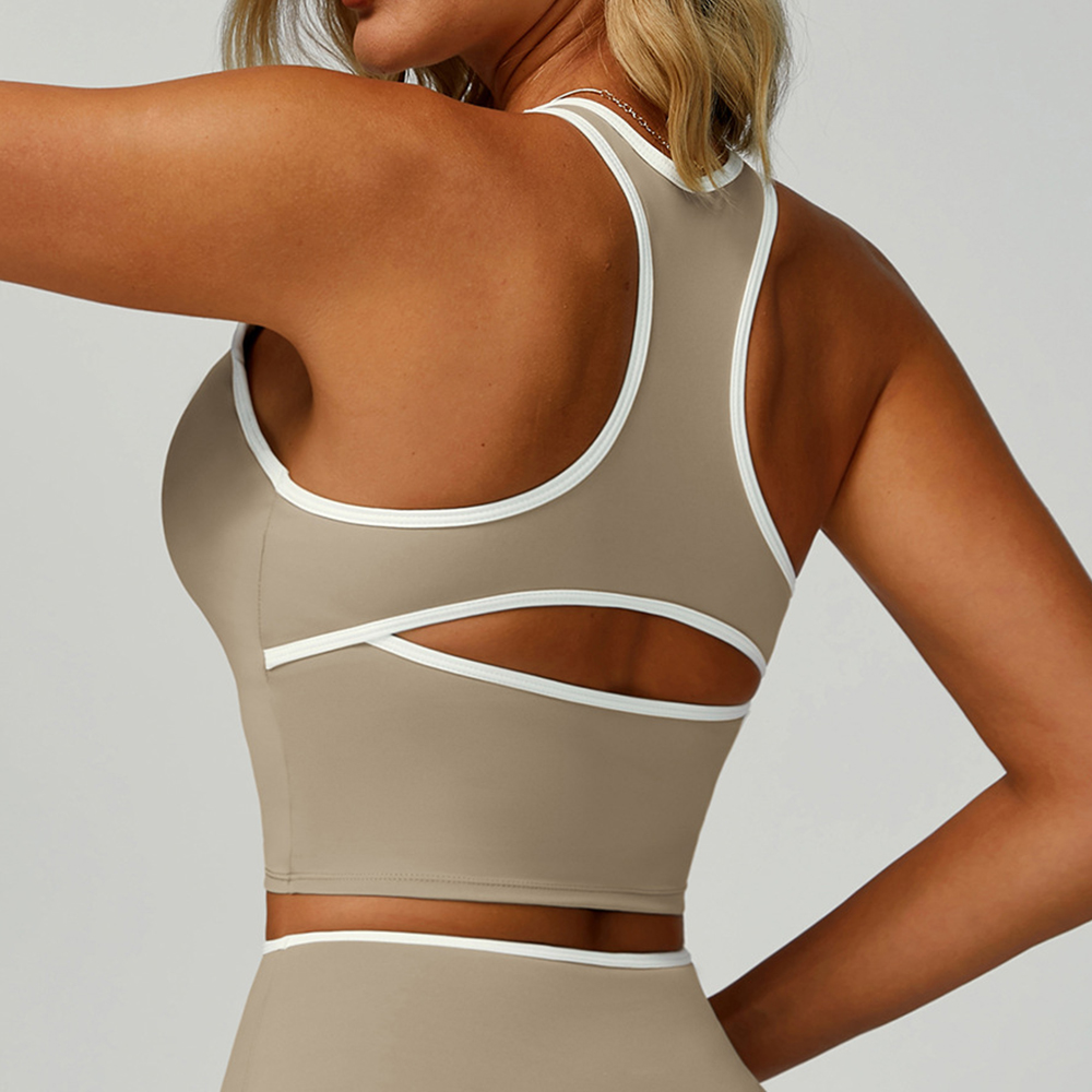 Bra Olahraga Blok Warna Rompi  - Yoga Blocks ulasan dan harga