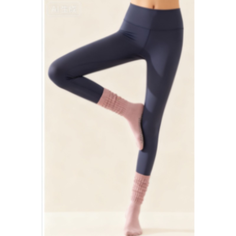 Kaos Kaki Pilates Wanita Katun - Yoga Fitness Gym ulasan dan harga