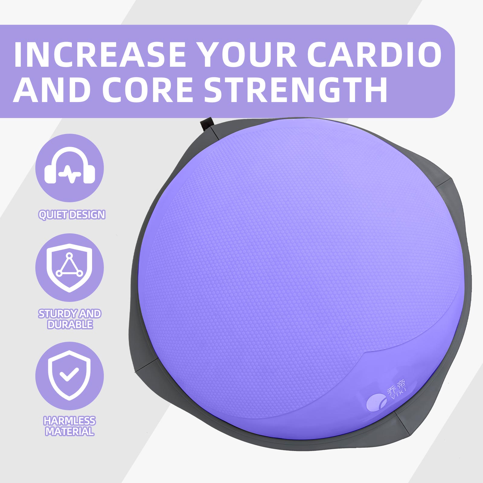 Bola Keseimbangan Bosu 70cm, A - Yoga Fitness Gym ulasan dan harga