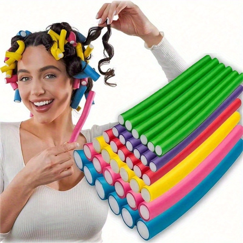 10 Buah Rol Rambut Fleksibel T - Foam Roller ulasan dan harga