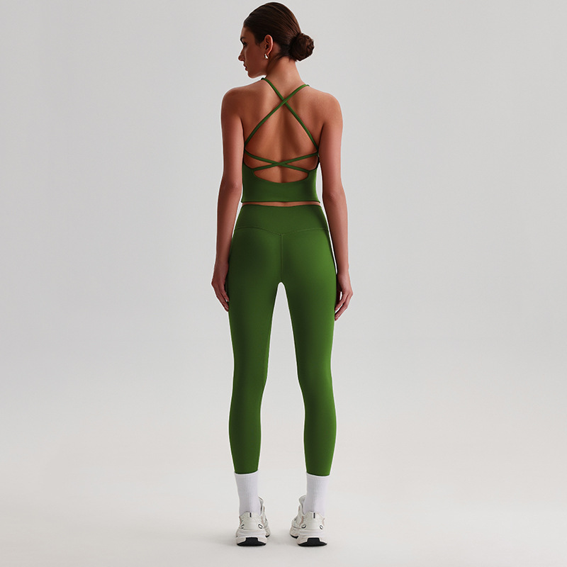 Set Yoga Gym Warna Solid Leggi - Yoga Fitness Jacket ulasan dan harga