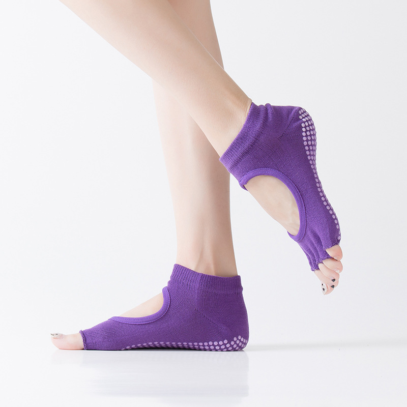 Kaus Kaki Pilates Wanita Lima  - Yoga Fitness Gym ulasan dan harga