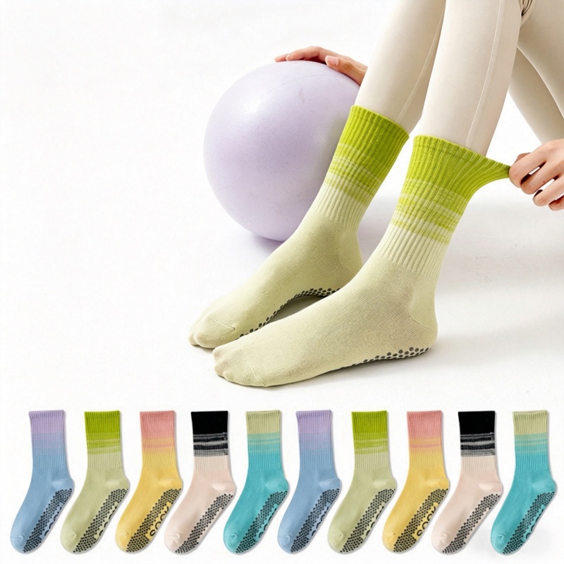 Dreamlikelin 1 Pasang Kaus Kak - Yoga & Fitness With Denise ulasan dan harga
