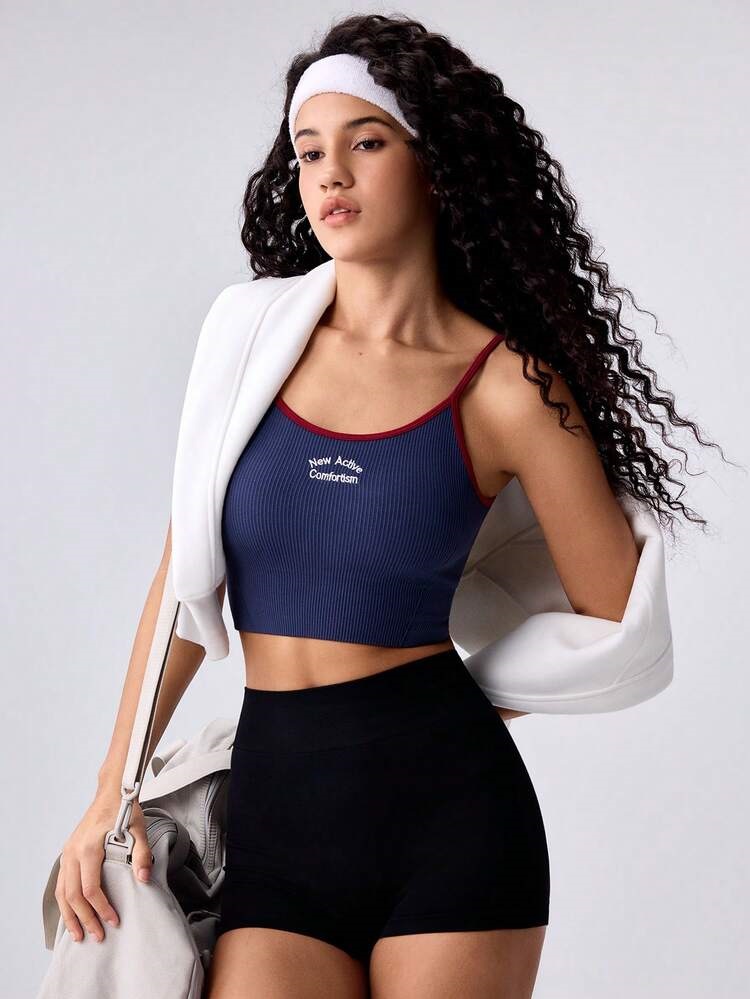 Sport Bra Wanita Tali Spaghett - Yoga Blocks ulasan dan harga