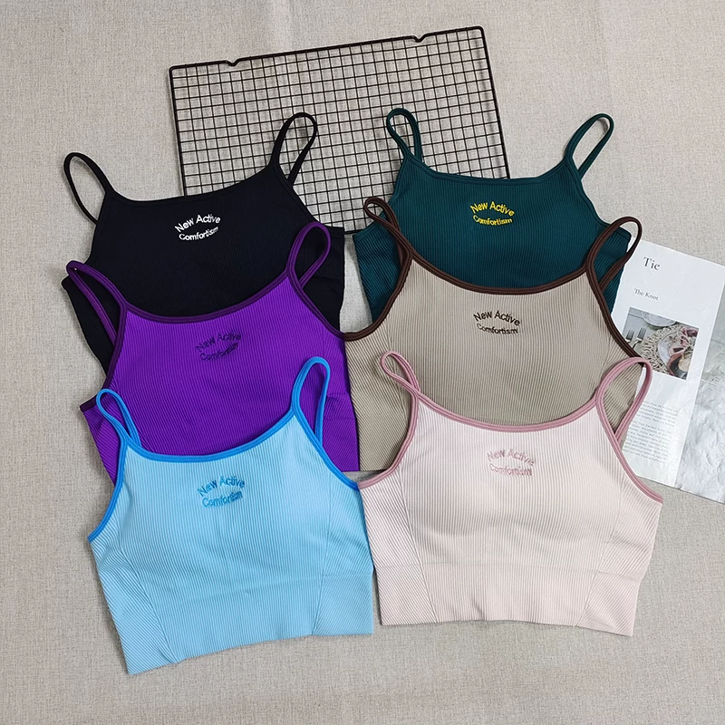 Sport Bra Wanita Tali Spaghett - Yoga Blocks ulasan dan harga
