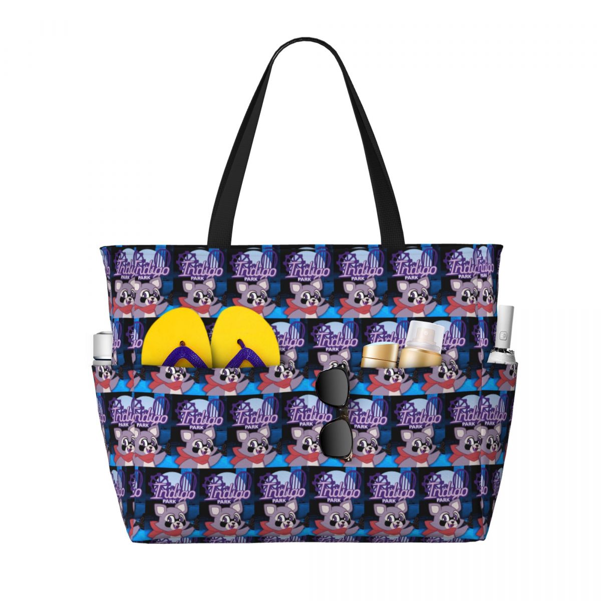 Rambley Indigo Park Beach Tote - Yoga Fitness Park ulasan dan harga