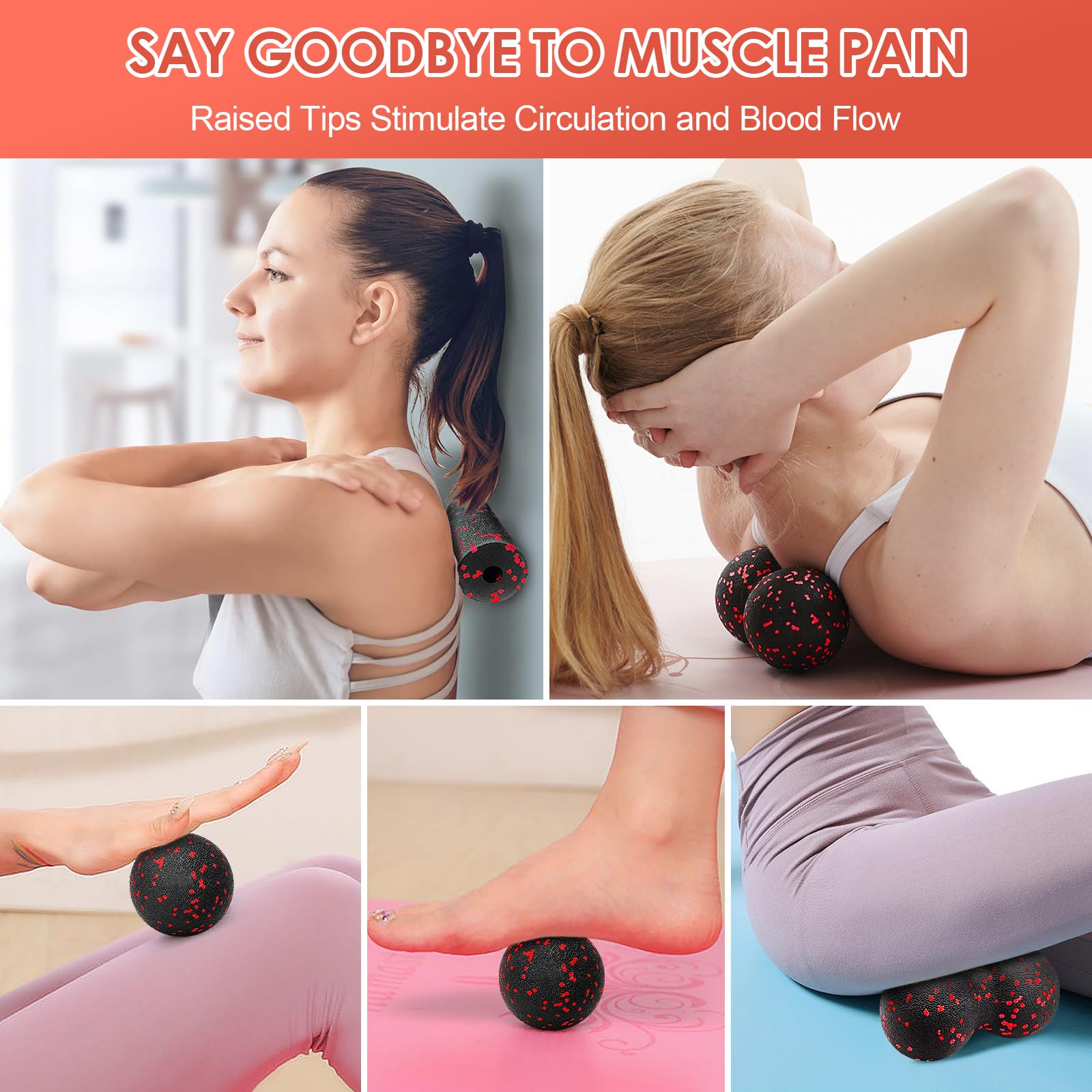 Set rol Yoga berongga pijat bo - Foam Roller ulasan dan harga