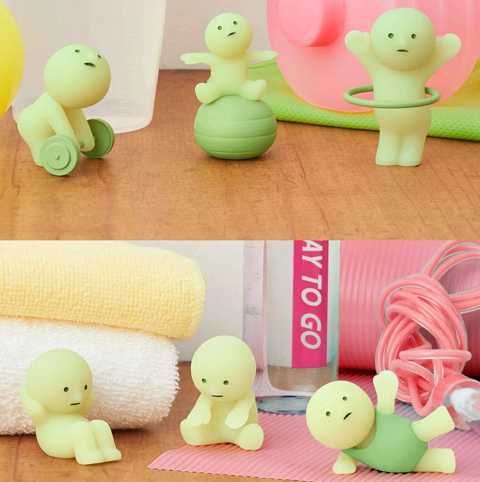 Seri Figur Mini Menyala Dalam  - Yoga Fitness First ulasan dan harga