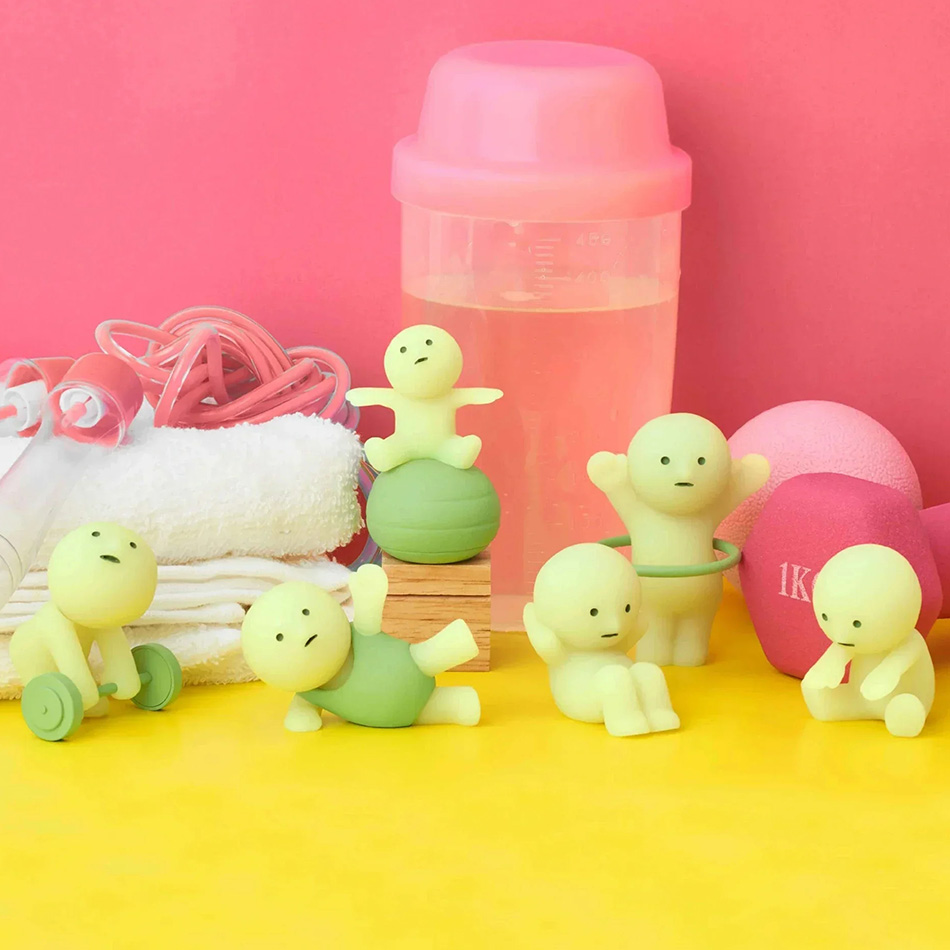 Seri Figur Mini Menyala Dalam  - Yoga Fitness First ulasan dan harga