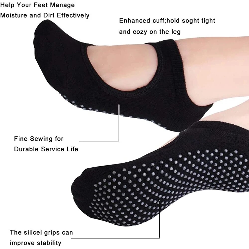 Kaus Kaki Yoga Wanita Kualitas - Yoga Fitness Gym ulasan dan harga