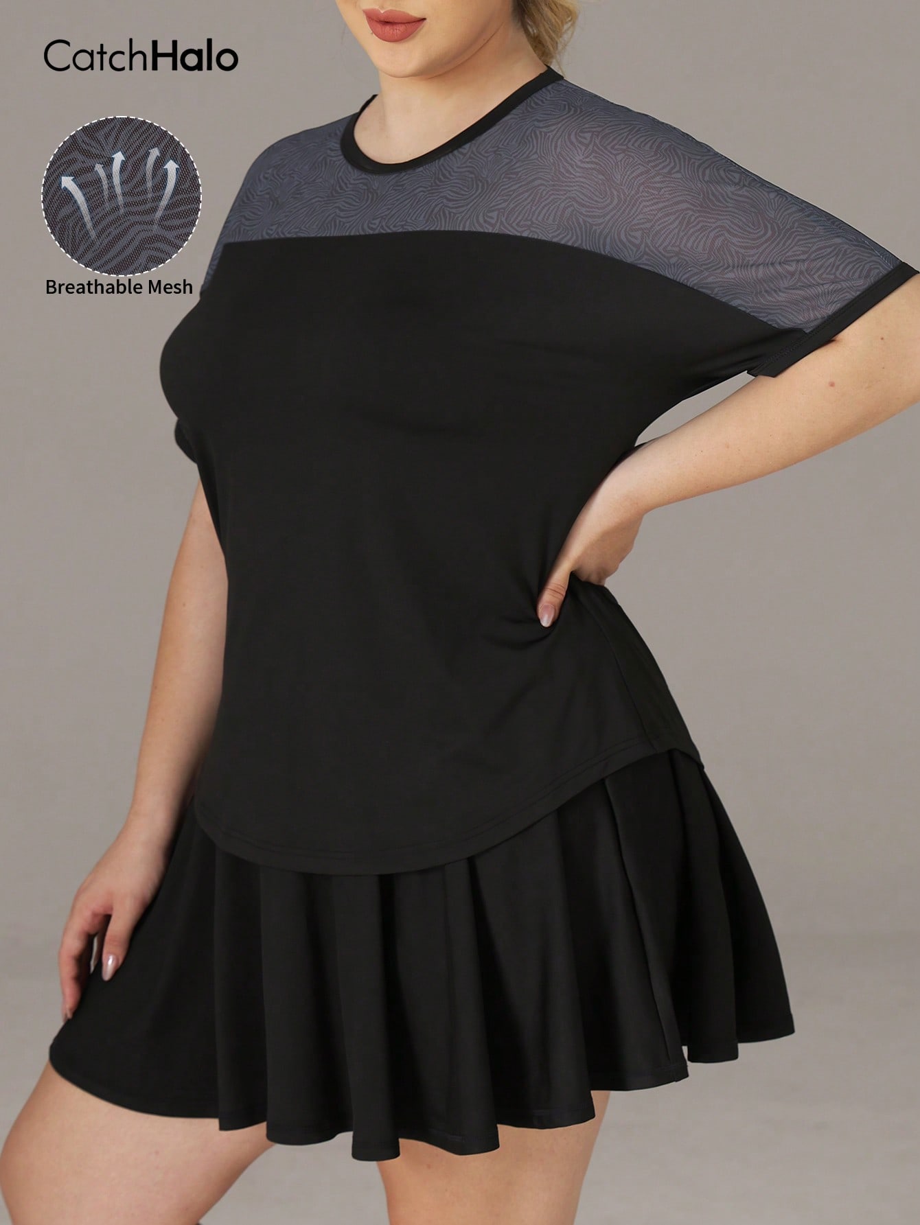 Kaos Wanita Ukuran Besar Lenga - Yoga Blocks ulasan dan harga