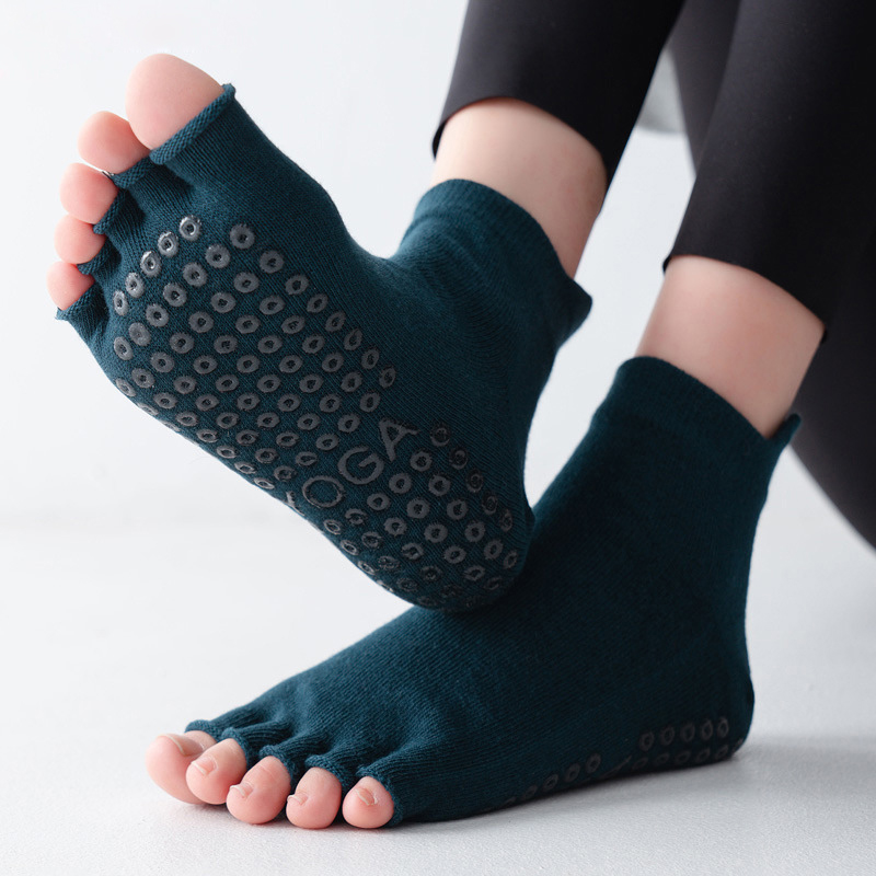 Kaus Kaki Yoga Setengah Kaki A - Yoga Fitness Gym ulasan dan harga