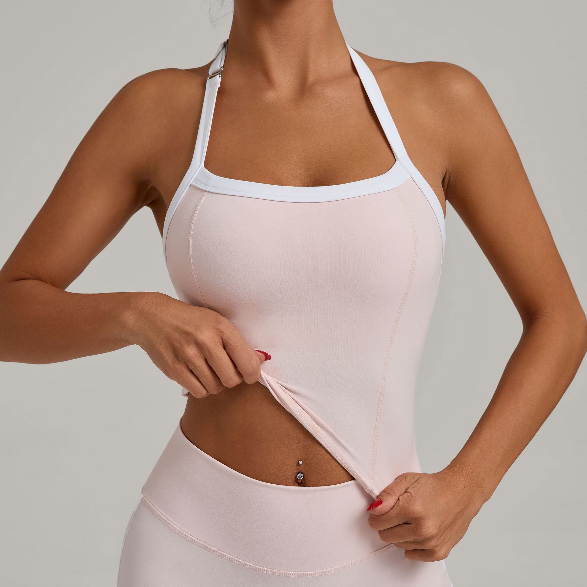 Sport Bra Wanita Model Halter  - Yoga Blocks ulasan dan harga