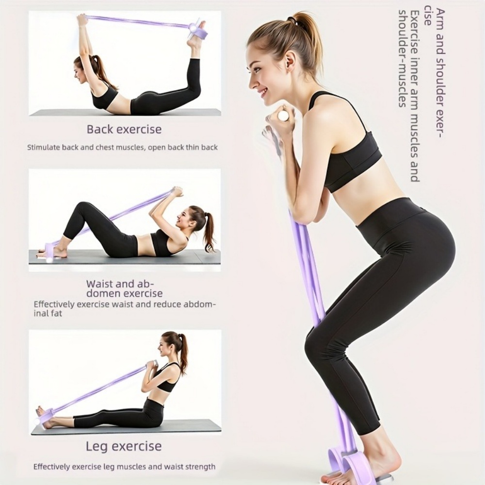 Tali Tension Multifungsi, Pita - Yoga Pedal Puller Fitness Equipment ulasan dan harga