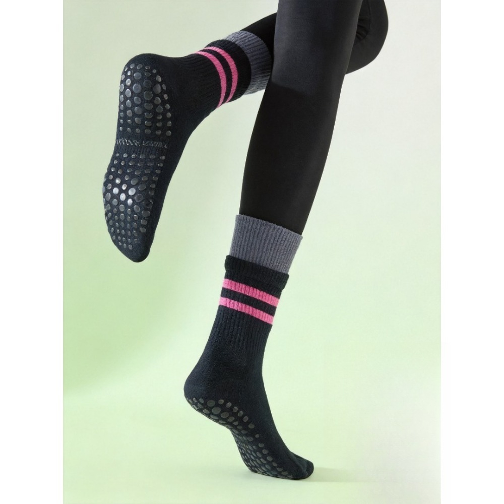 1 Buah Kaus Kaki Yoga Anti Sel - Yoga Fitness Gym ulasan dan harga