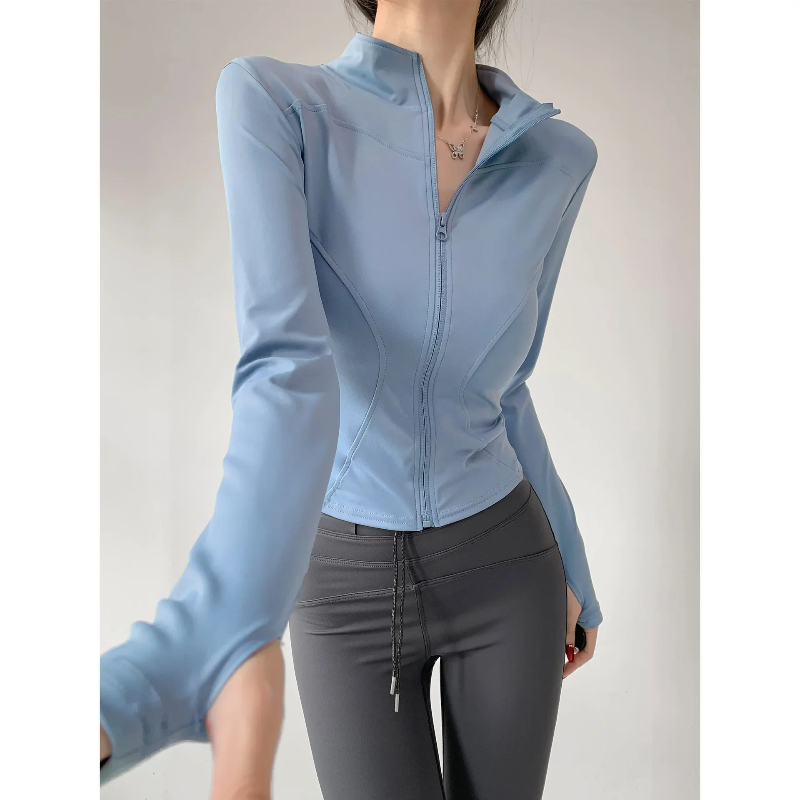 Mantel Jaket Wanita Jaket Bomb - Yoga Fitness Jacket ulasan dan harga