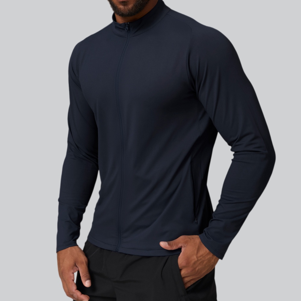 Kaus Olahraga Pria Hoodie Kaus - Yoga Fitness Jacket ulasan dan harga