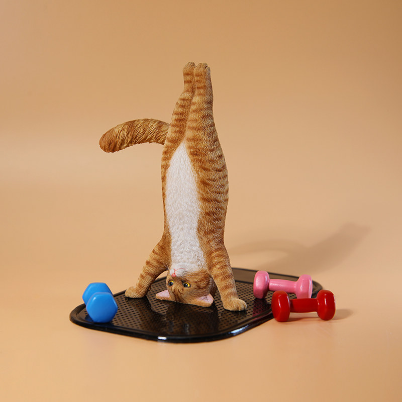 Model Hewan Yoga Kucing Mini S - Yoga Fitness First ulasan dan harga