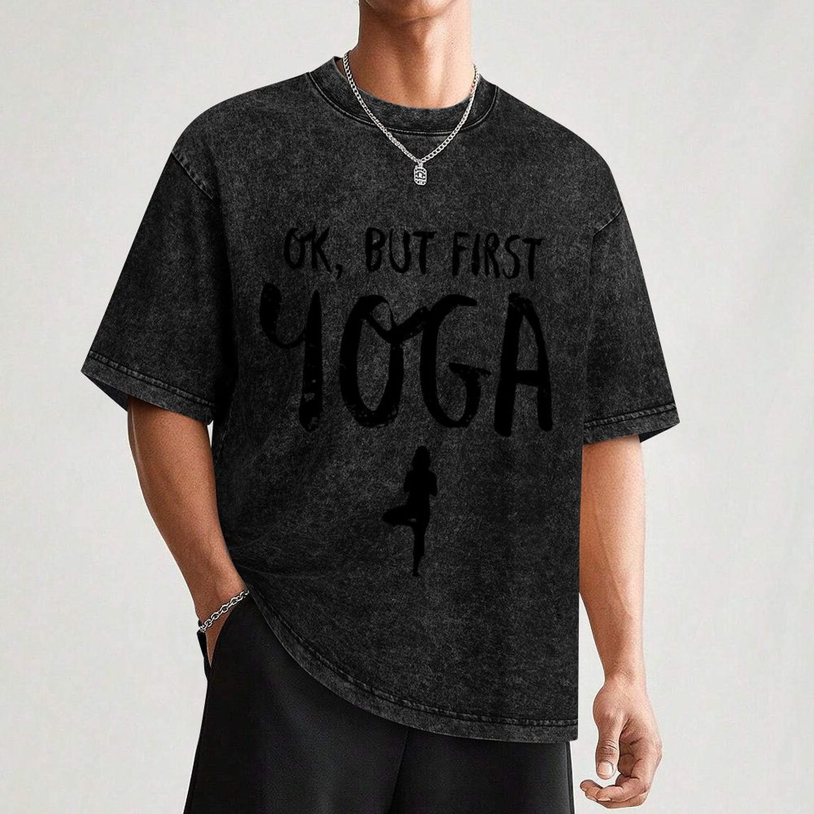 Ok But First Yoga Funny Fitnes - Yoga Fitness First ulasan dan harga