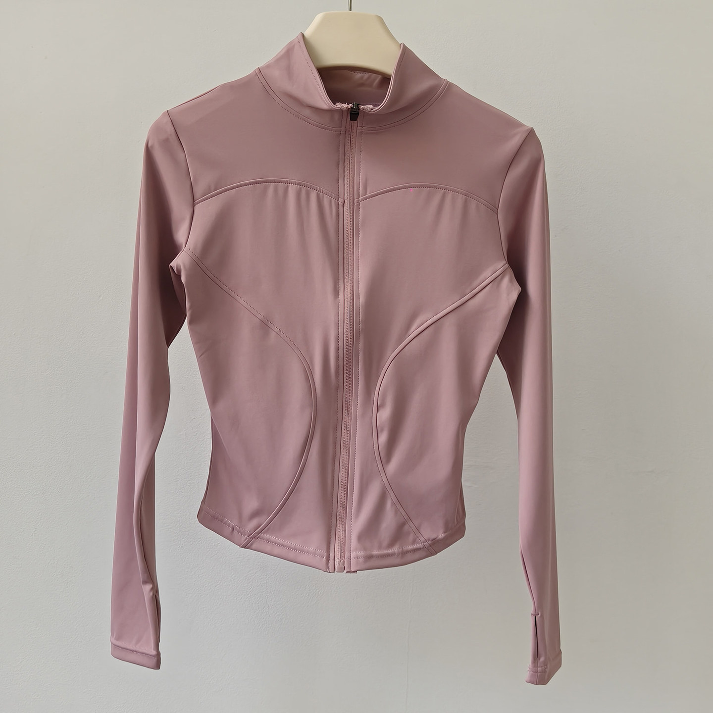 Jaket Yoga Wanita Ketat Cepat  - Yoga Fitness Jacket ulasan dan harga