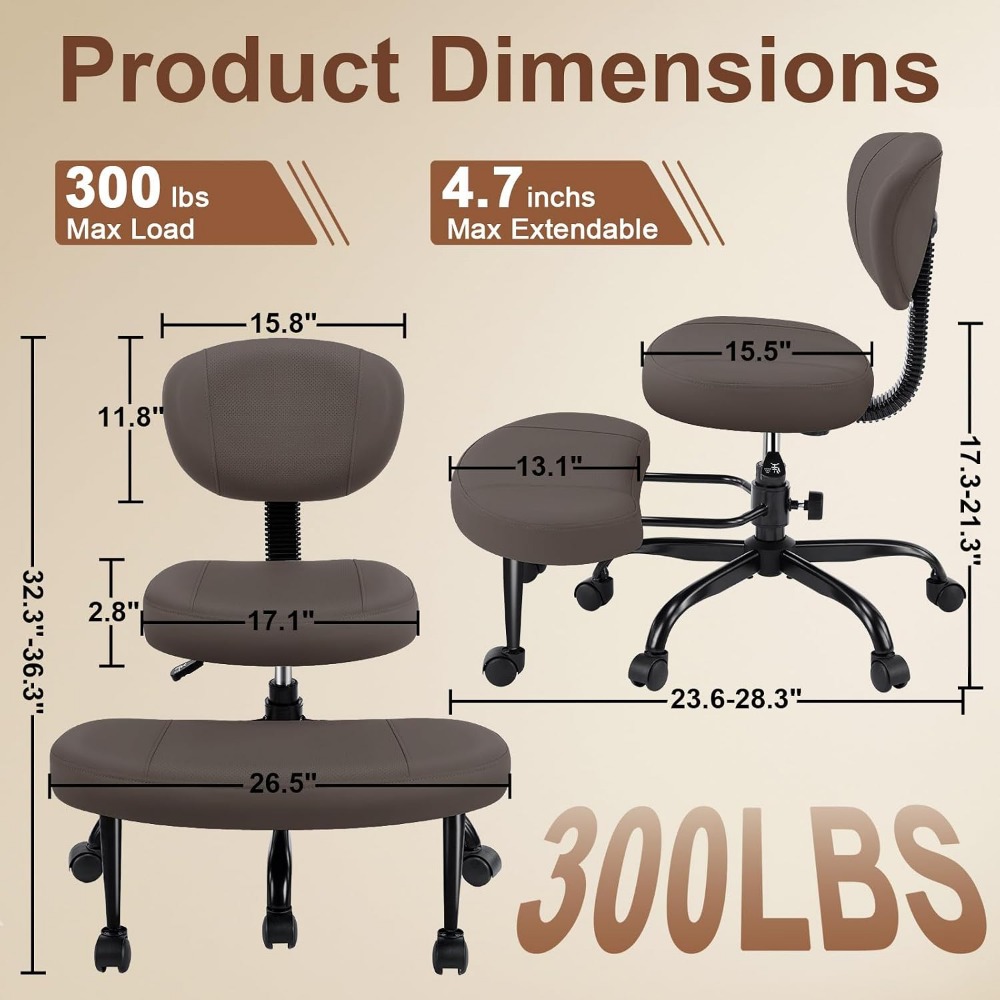 Kursi Putar Ergonomis untuk Me - Yoga & Fitness With Denise ulasan dan harga