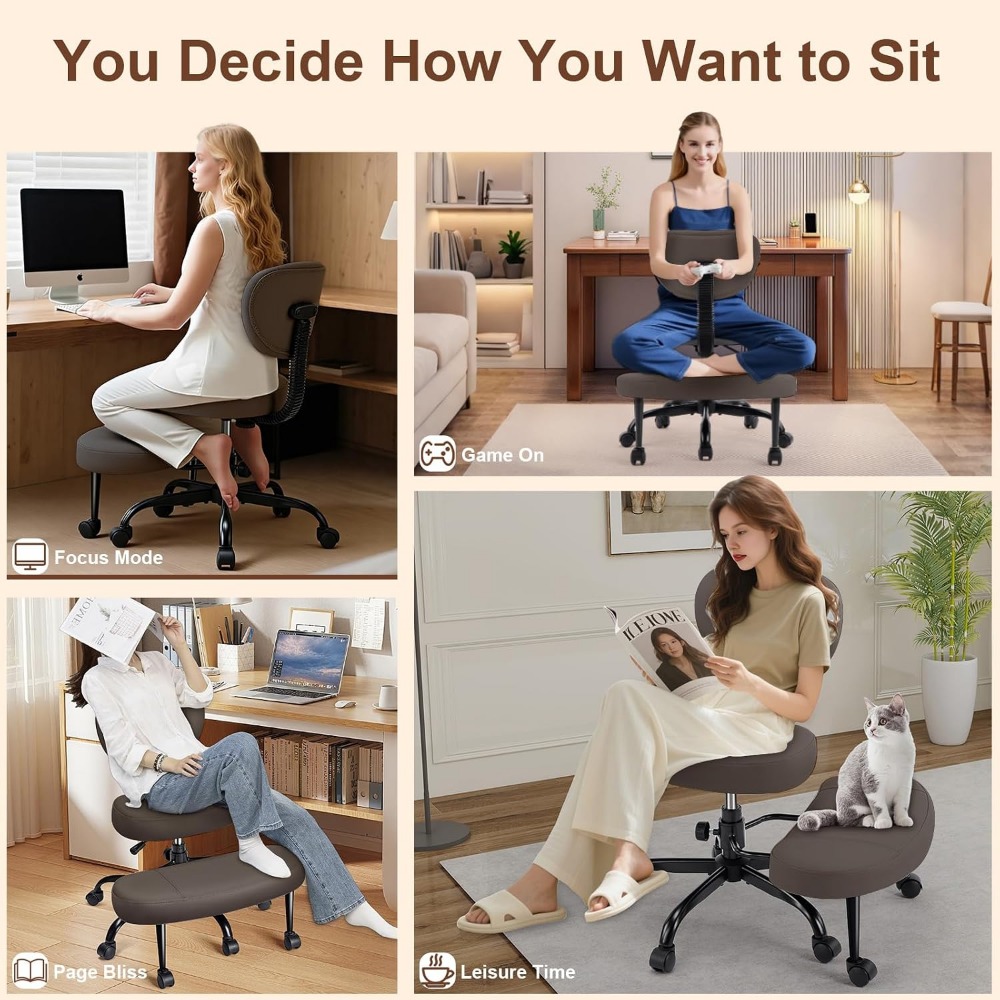 Kursi Putar Ergonomis untuk Me - Yoga & Fitness With Denise ulasan dan harga