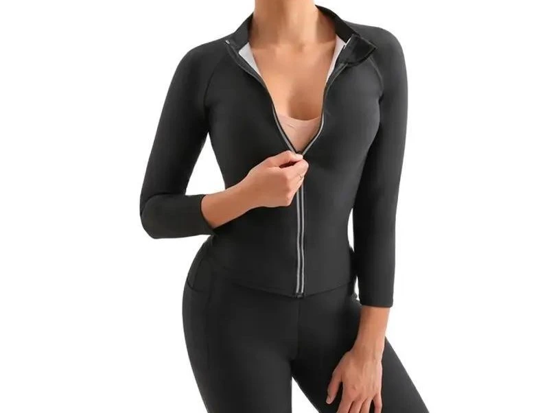 Pakaian olahraga untuk berolah - Yoga Fitness Jacket ulasan dan harga