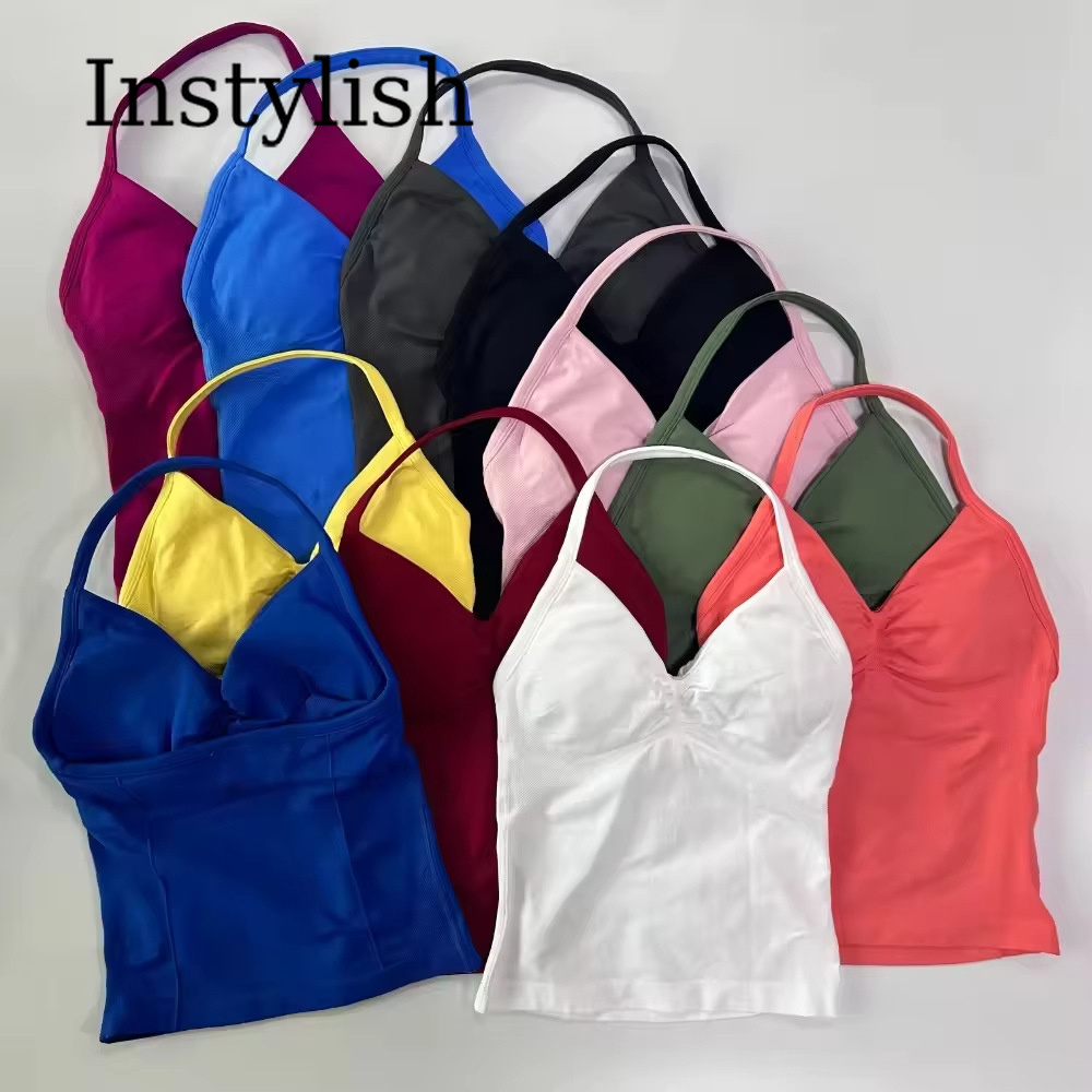Set Yoga Wanita 2 Potong Tanpa - Yoga Fitness Gym ulasan dan harga