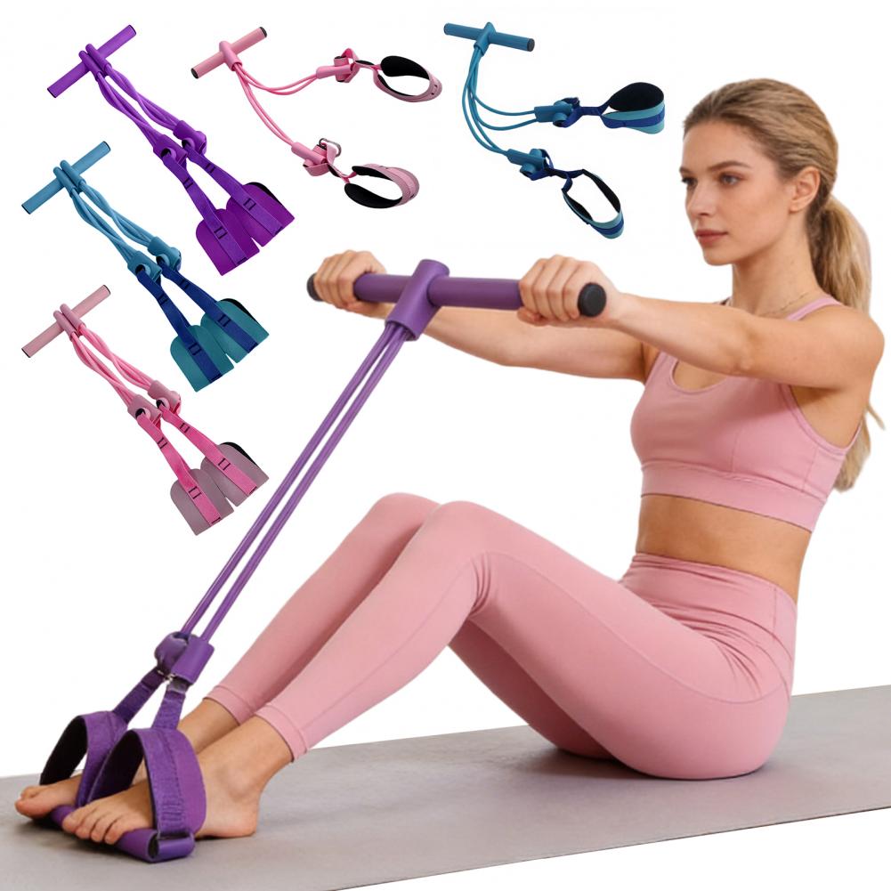 Pita Resistensi Pedal Pergelan - Yoga Pedal Puller Fitness Equipment ulasan dan harga