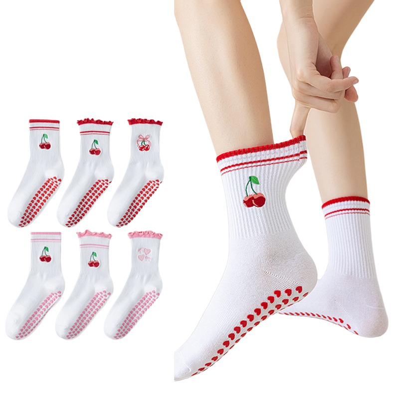 1 pasang Kaus Kaki Yoga Profes - Yoga & Fitness With Denise ulasan dan harga