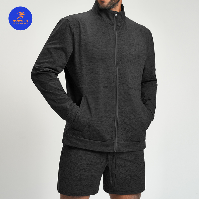 SVETLIN Pakaian Olahraga Pria  - Yoga Fitness Jacket ulasan dan harga