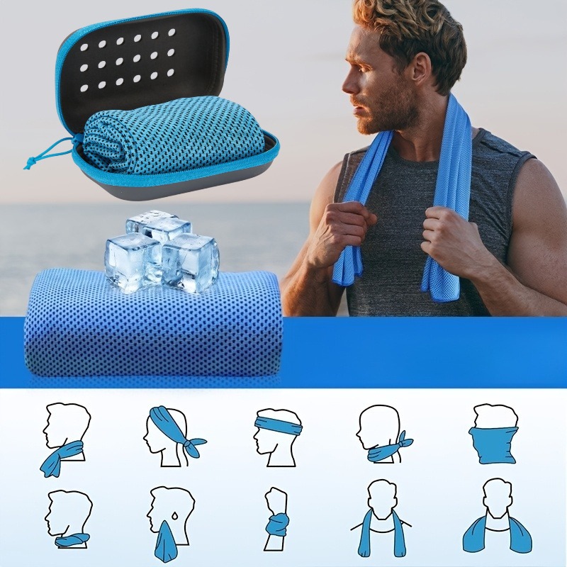 Handuk Olahraga Pendingin, Han - Yoga Fitness Gym ulasan dan harga